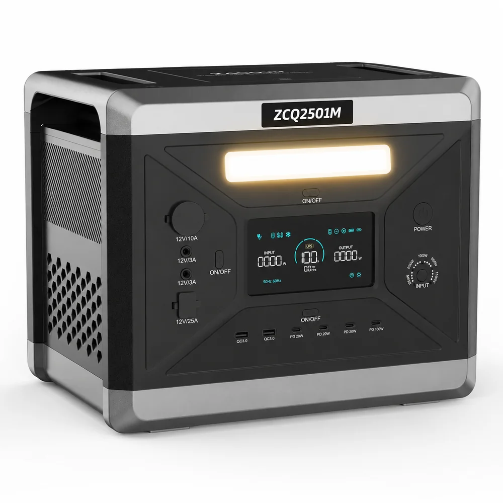 ZCQ2501M Преносима електроцентрала 2400W / 2160Wh